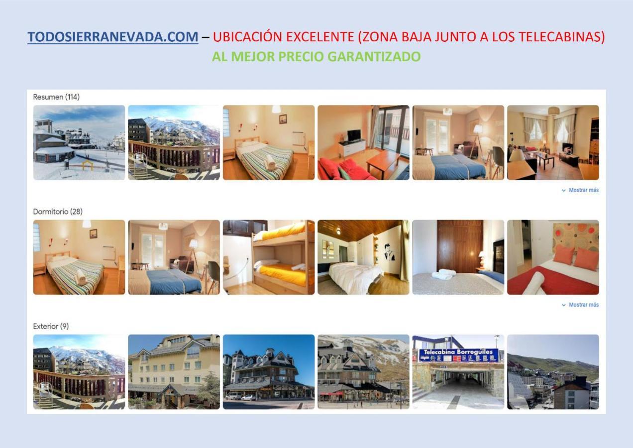 Ski Plaza Sierra Nevada & Zona Baja Eksteriør bilde