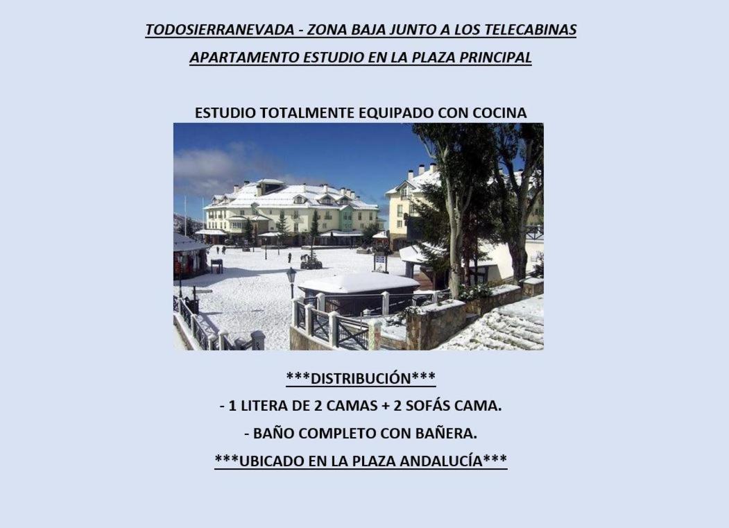 Ski Plaza Sierra Nevada & Zona Baja Rom bilde