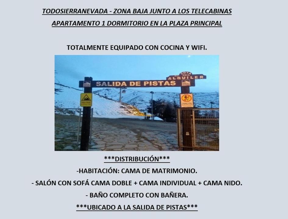 Ski Plaza Sierra Nevada & Zona Baja Rom bilde