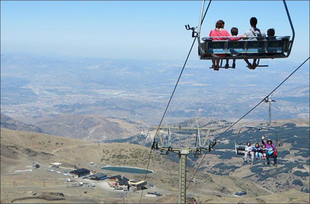 Ski Plaza Sierra Nevada & Zona Baja Eksteriør bilde